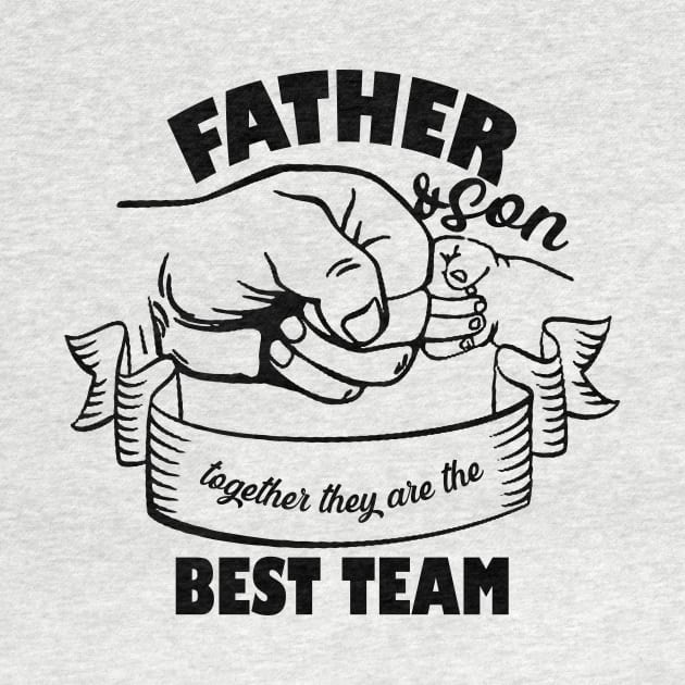 Father and son Best Team by Catherinebey